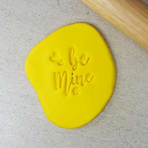 Cookie Stamp Embosser - Be Mine - Click Image to Close